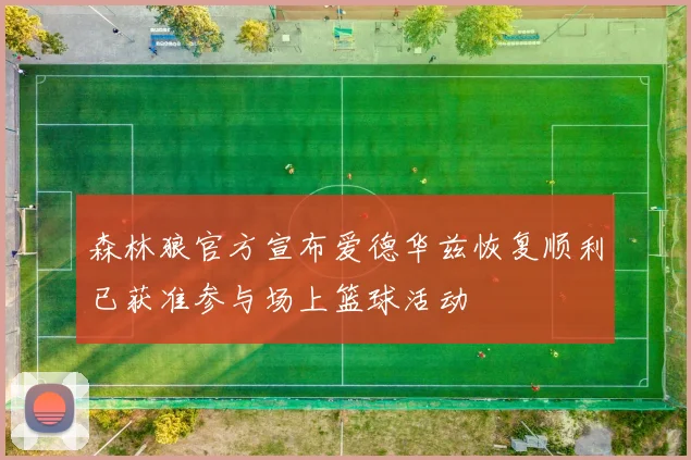 森林狼官方宣布爱德华兹恢复顺利已获准参与场上篮球活动